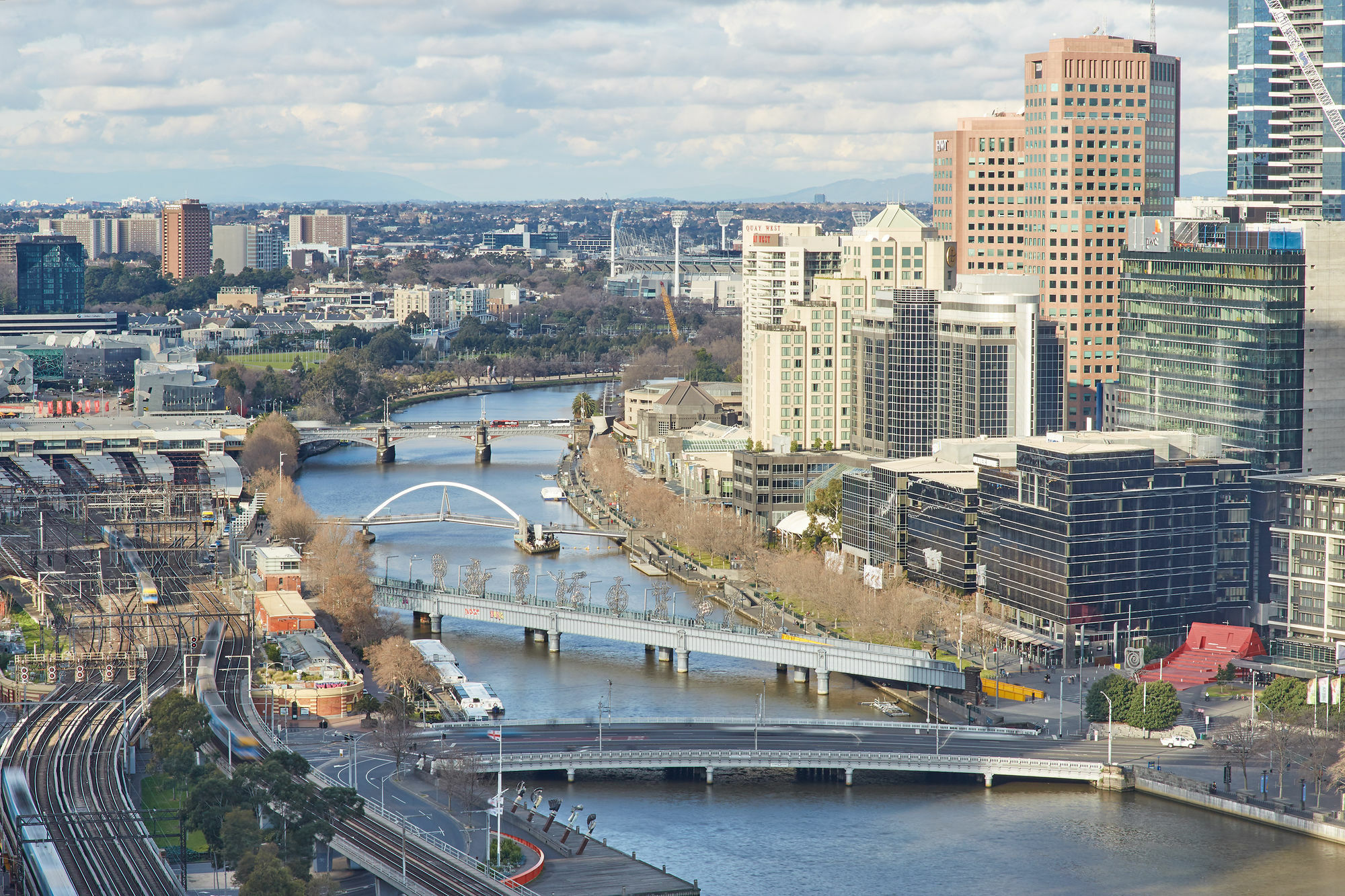 Punthill Northbank Aparthotel Melbourne Eksteriør bilde